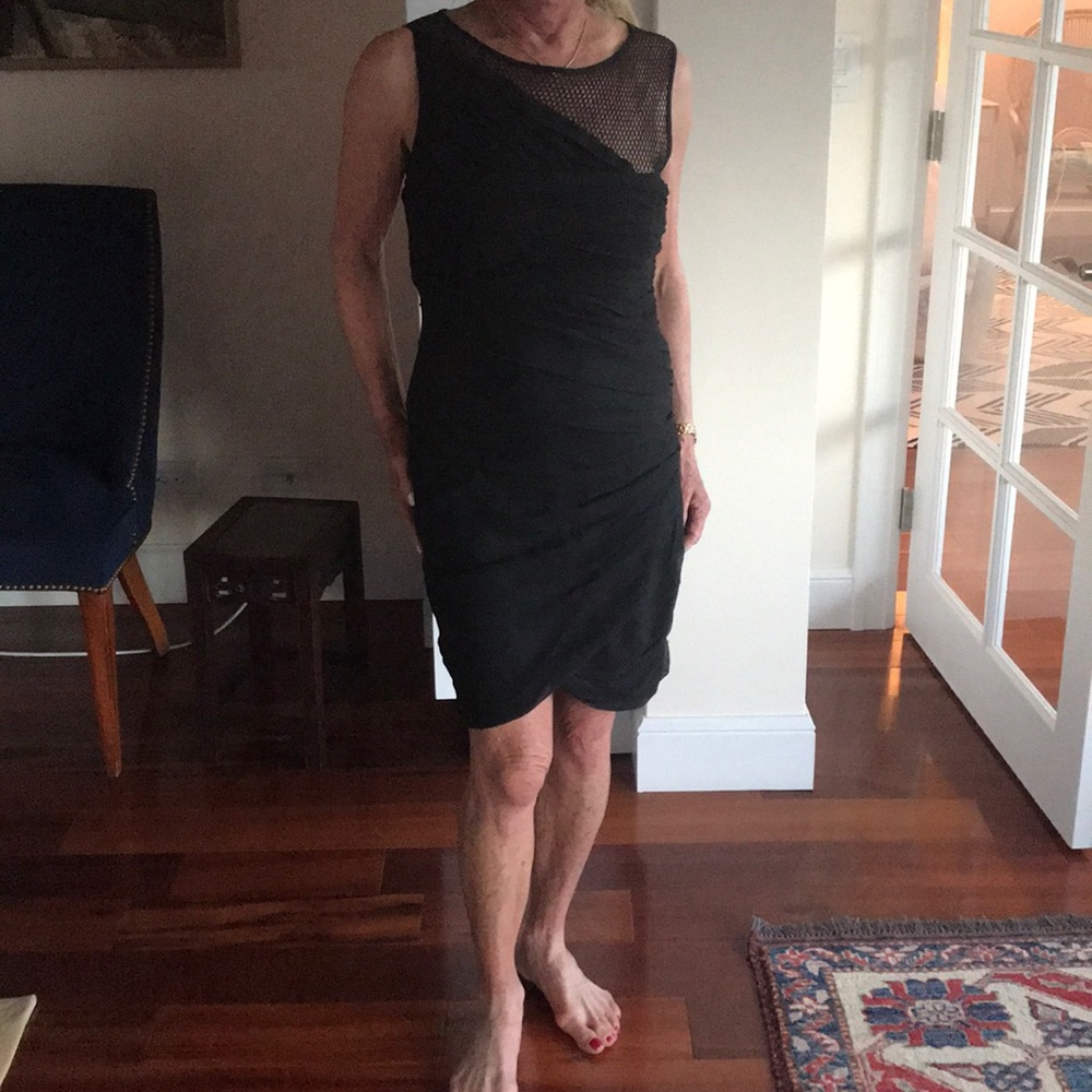Elizabeth and James black dress