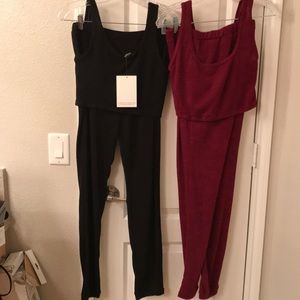 Two piece set with leggings
