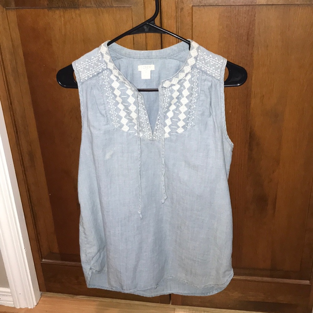 J. crew Sleeveless Top