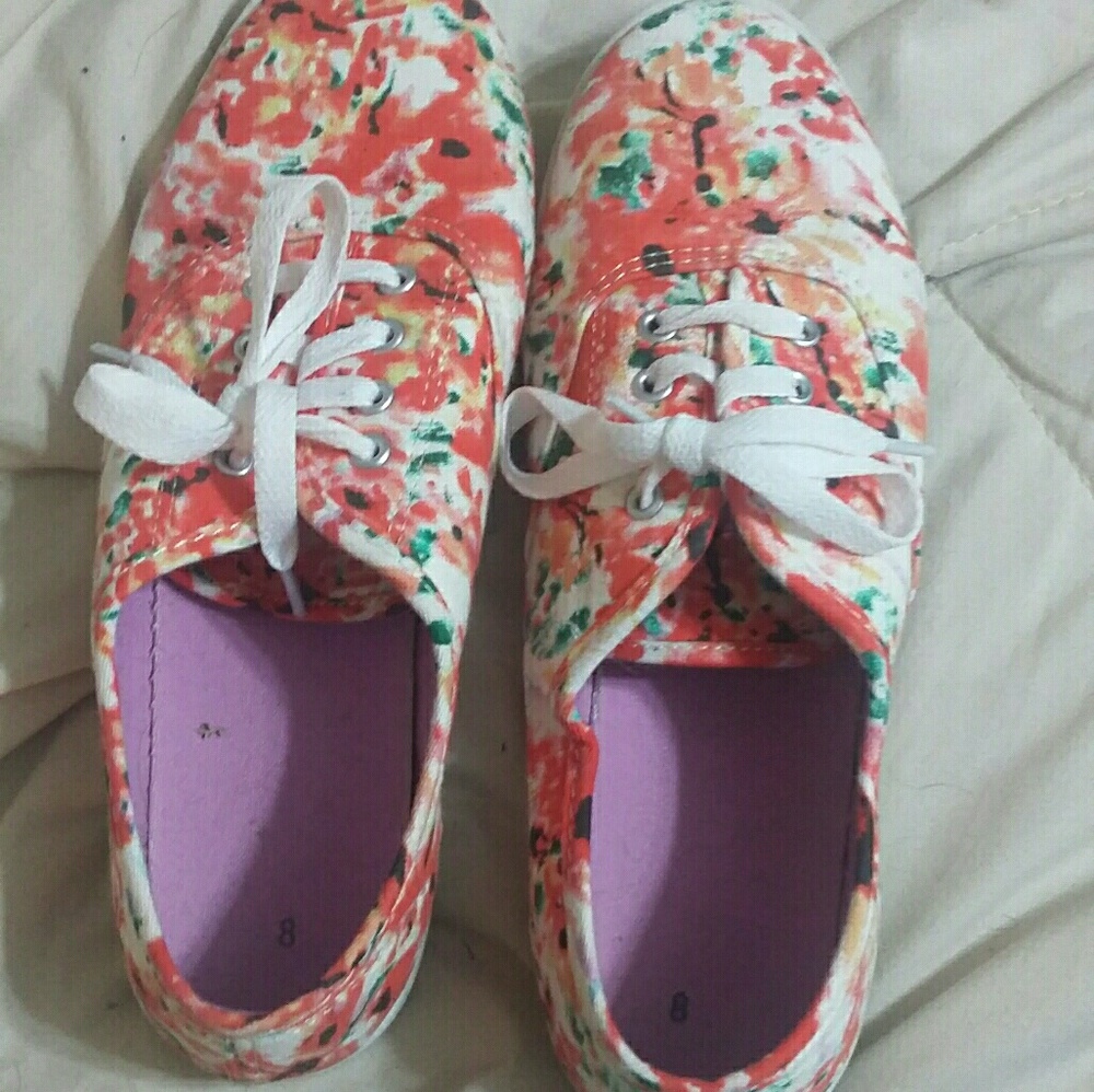 Floral Sneakers