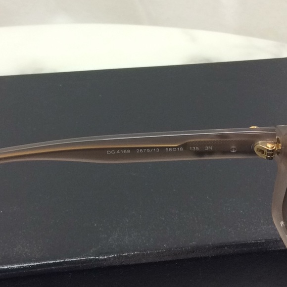 Dolce & Gabbana Grey Rose Sunglasses
