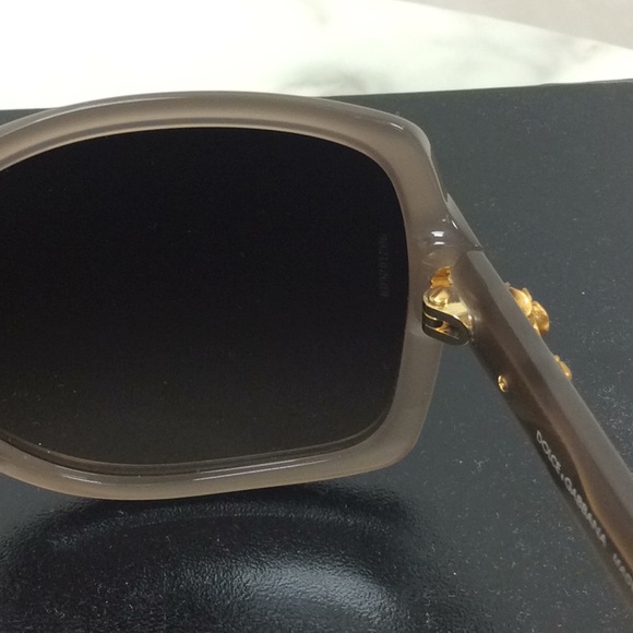 Dolce & Gabbana Grey Rose Sunglasses main image 4