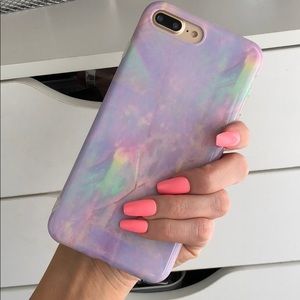 Cotton Candy Marble iPhone 8/7 Plus Case NEW