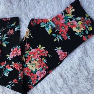 Forever 21 Floral Leggings