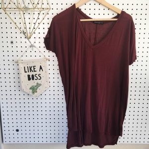 Brandy Melville Plum Top | one size