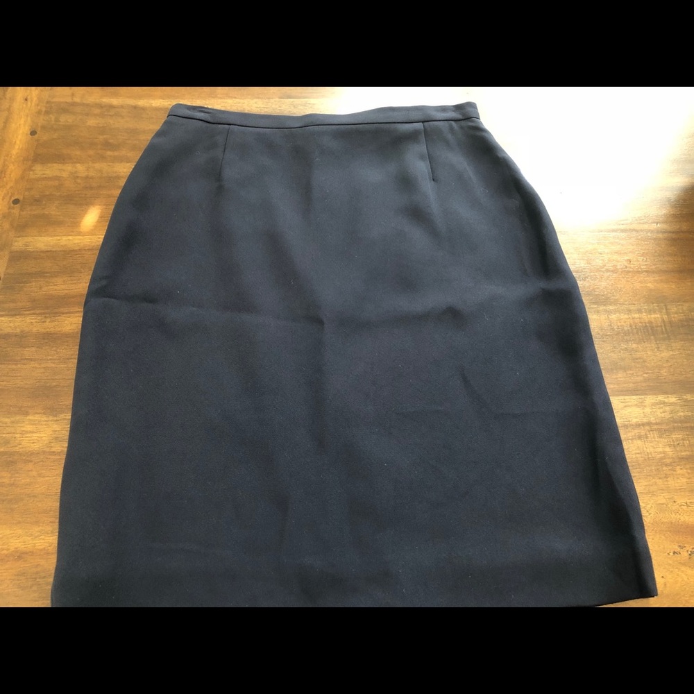 Never Worn Casual Corner navy blue dress