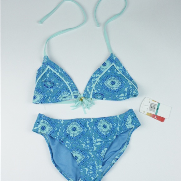 Tommy Bahama Girls Infant Pineapple Two Piece Bikini Swimsuit