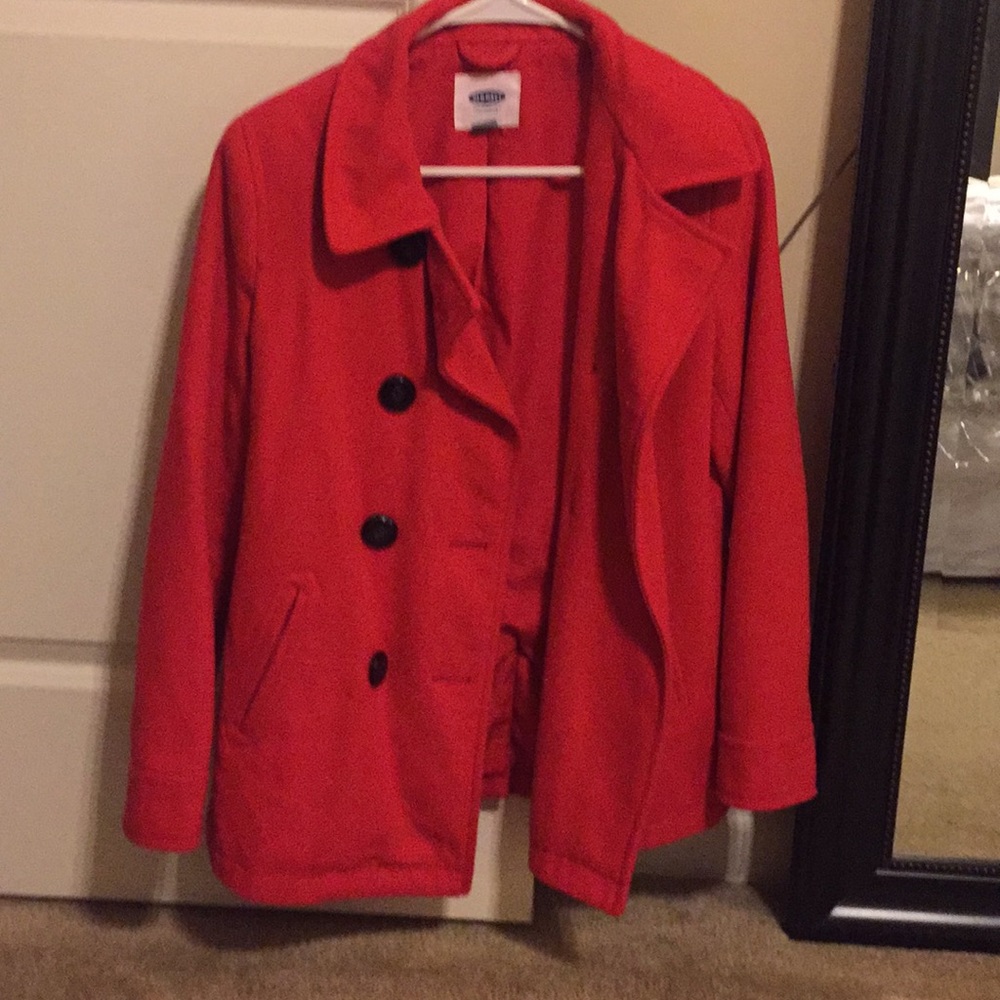 Old Navy Red Coat