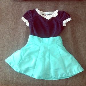 Janie and Jack Teal Party Skirt