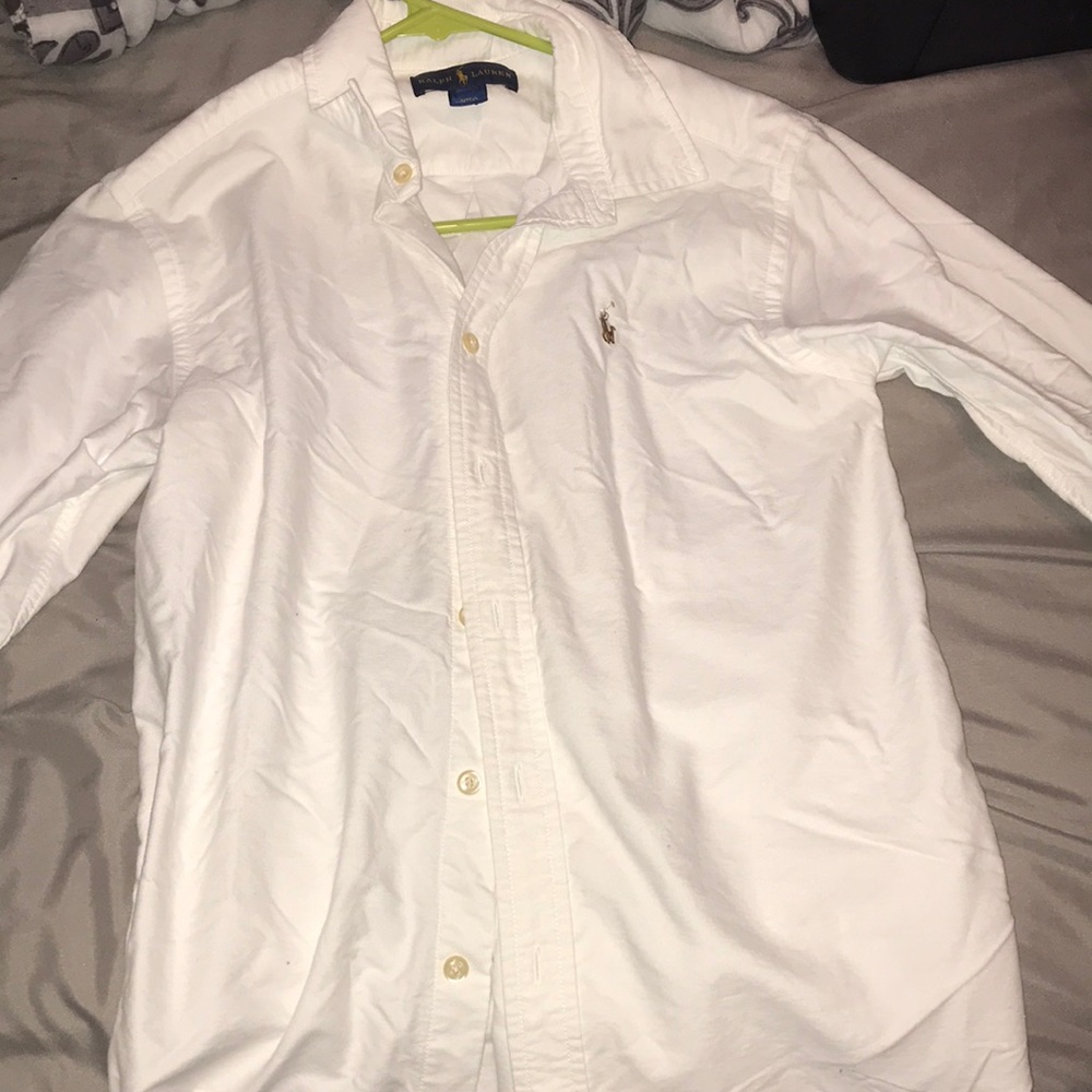 Ralph Lauren white polo