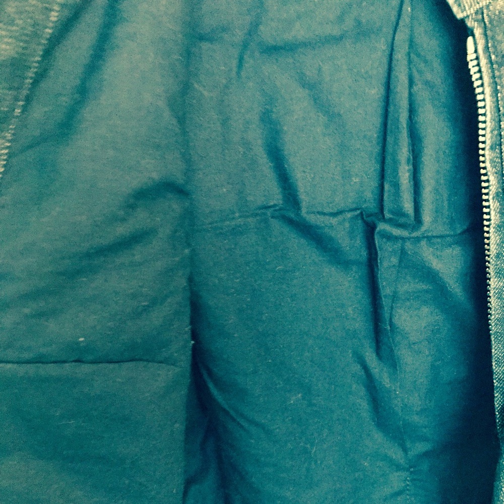 SOLD-Givenchy ruffle hem detail denim jacket - Picture 7 of 8