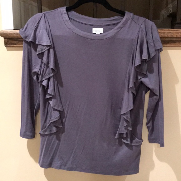 Madison and Berkeley Ruffle Top - Picture 2 of 3