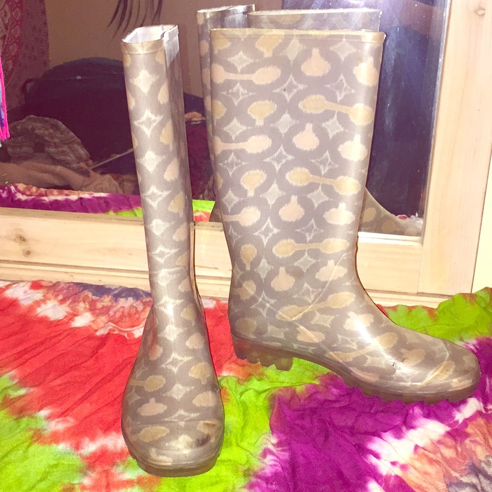 Coach Rainboots