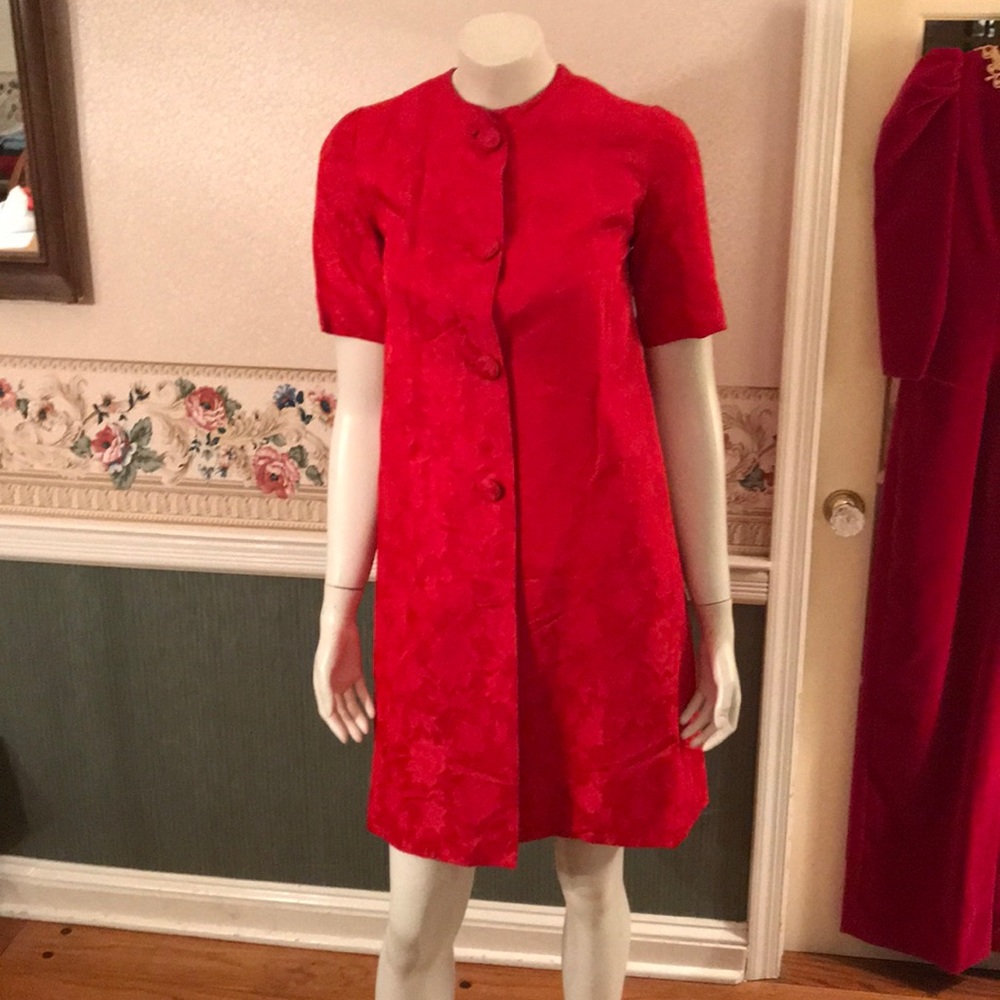 Late 1960s Christmasy evening jacket