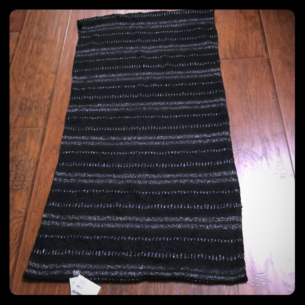 Black/Silver Infinity Scarf Bundle Add !!!