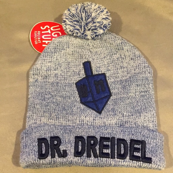 NWT Ugly Stuff Dr. Dreidel Hat Beanie - Picture 1 of 6