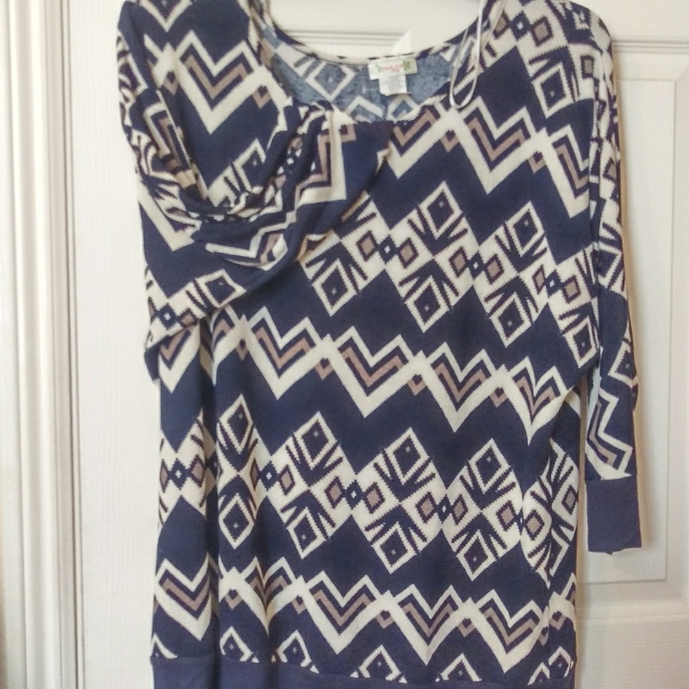 NWOT women's 3x plus blouse knit stretch material