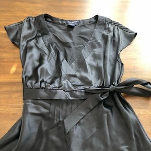 Max Edition 100% silk black blouse