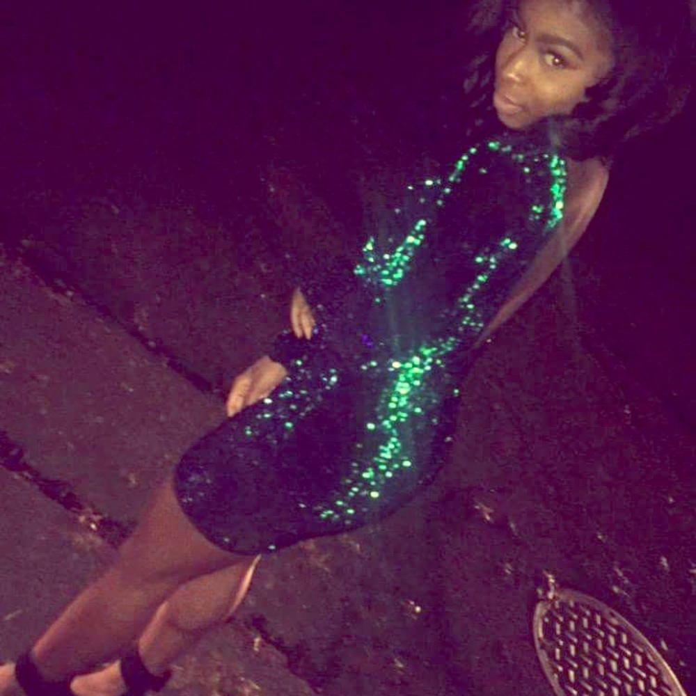 NIGHT OUT GLITTER DRESS