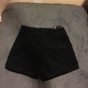 Black Velvet shorts