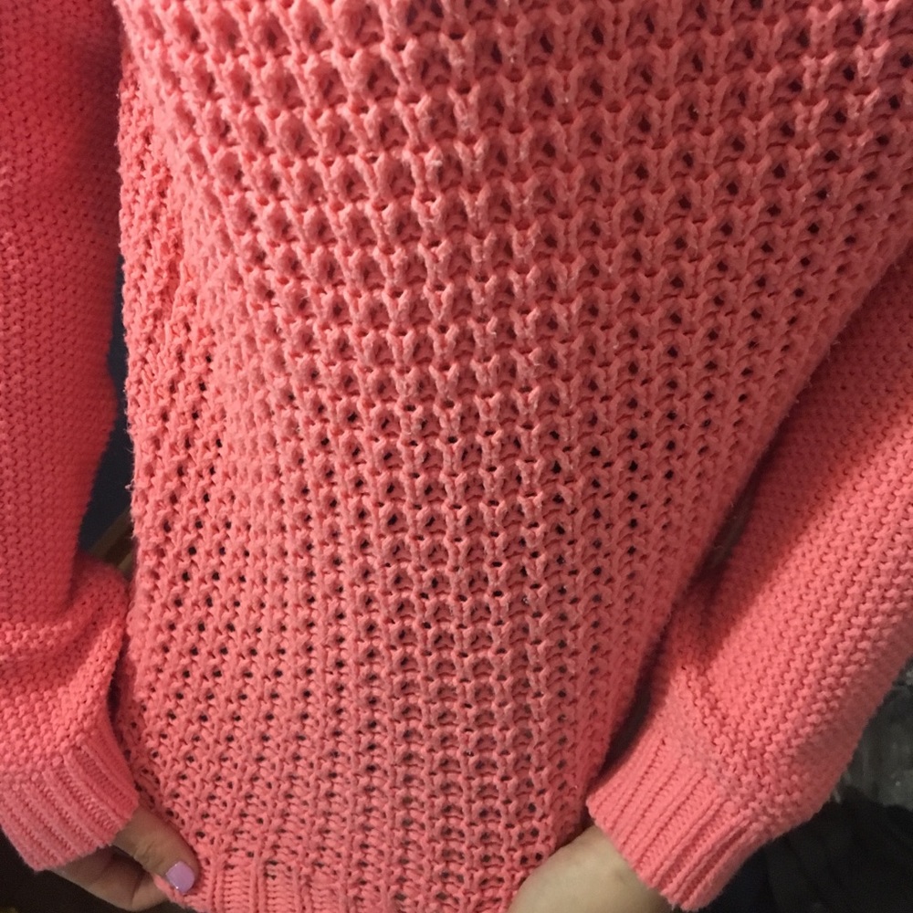 Aeropostale pink sweater