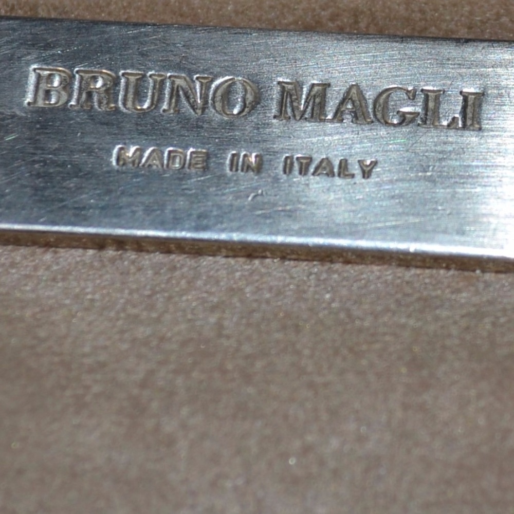 Auth. Bruno Magli Men's Fine Italian Leather Bag
