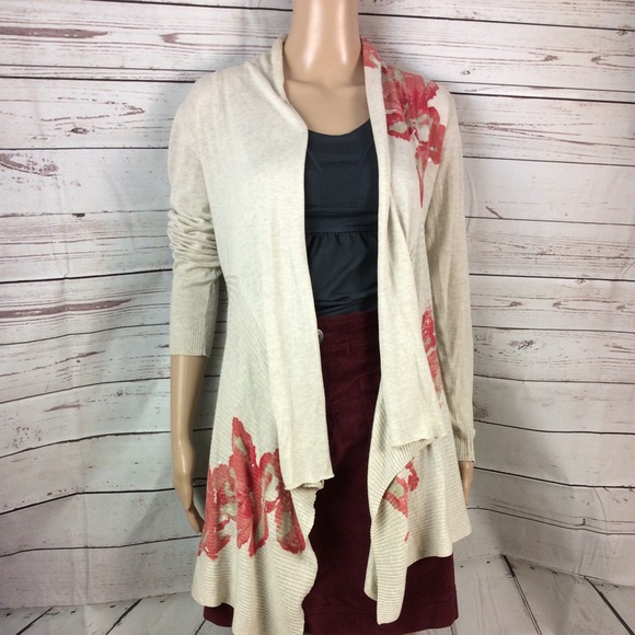 INC International Concepts Sweaters - International concepts open waterfall cardigan S