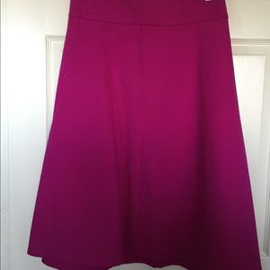 Fuchsia A-Line Skirt Lane Bryant