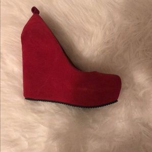 Aldo Women’s Red Wedge