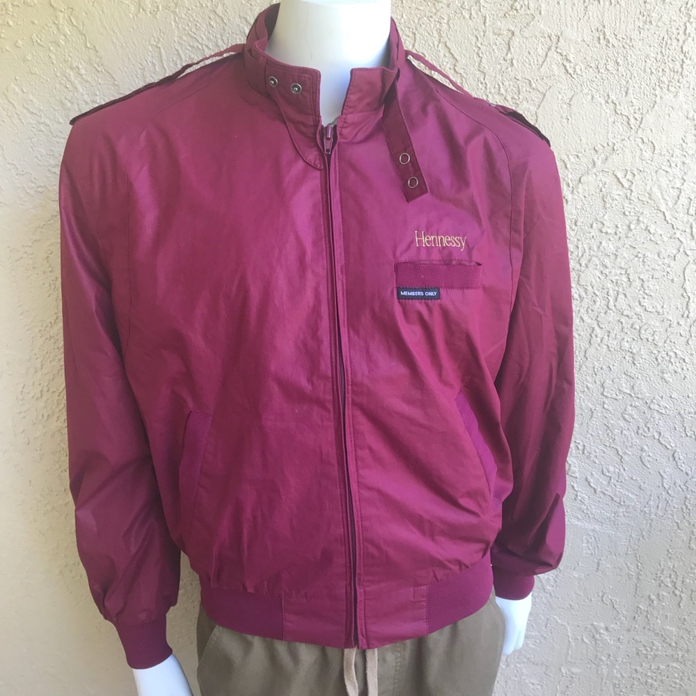 Vintage Hennessy members only jacket