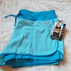 NWT Sky blue running shorts