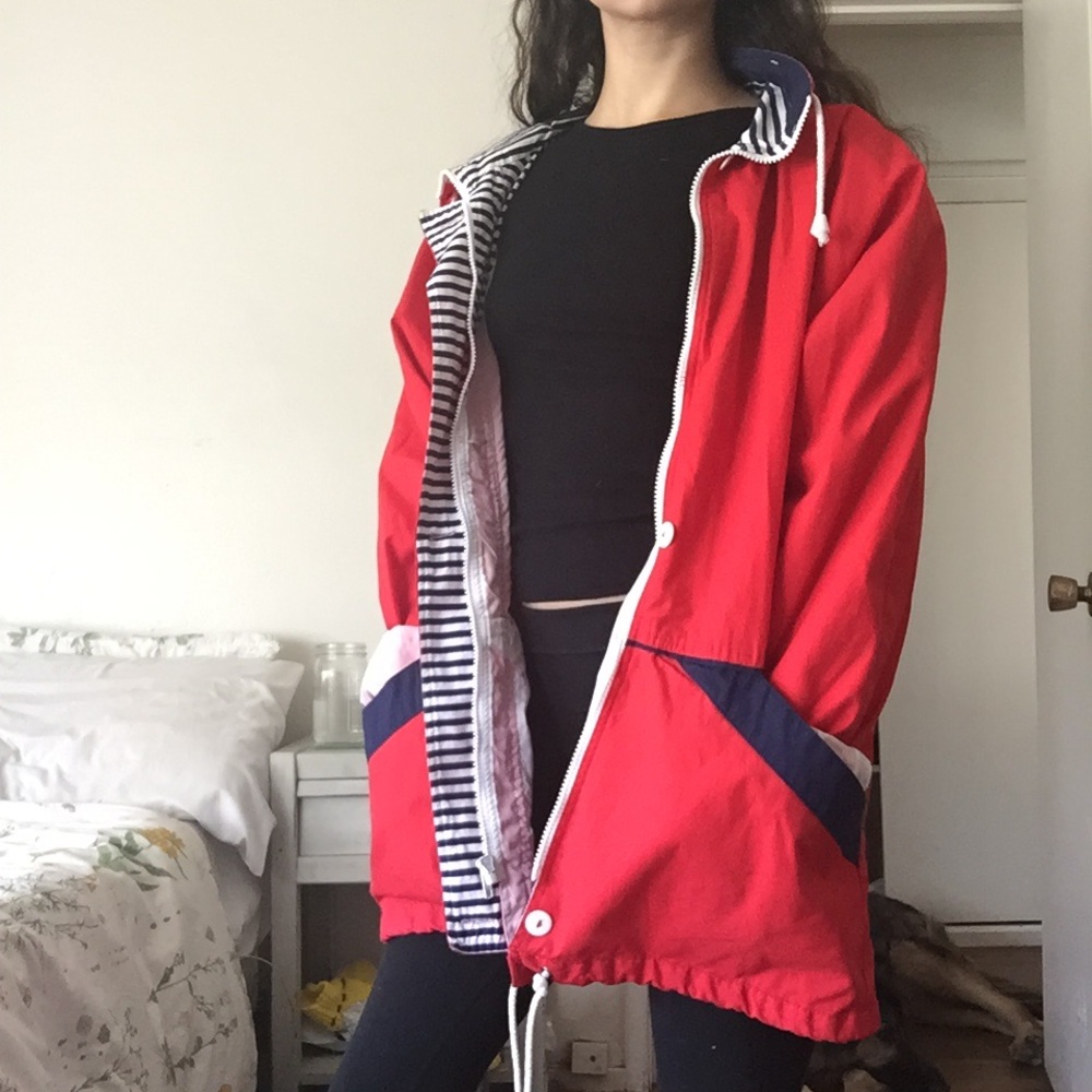 Sailor's trench coat