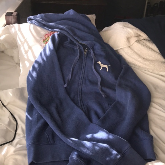 Blue Pink Zip up - Picture 1 of 2