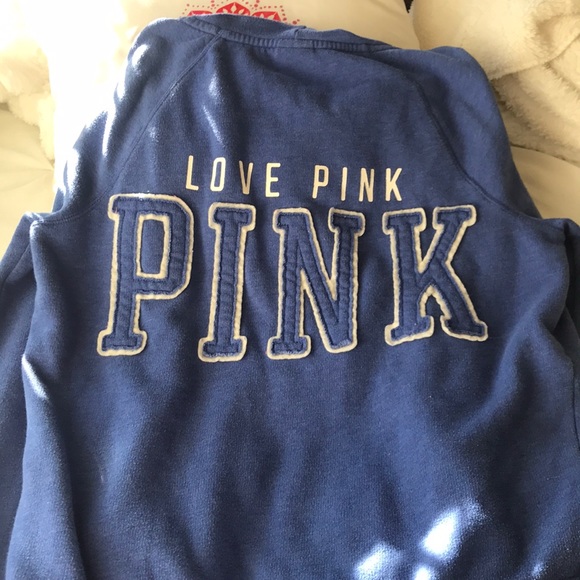 Blue Pink Zip up - Picture 2 of 2
