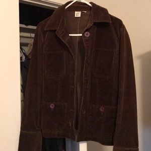 DKNY brown corduroy jacket