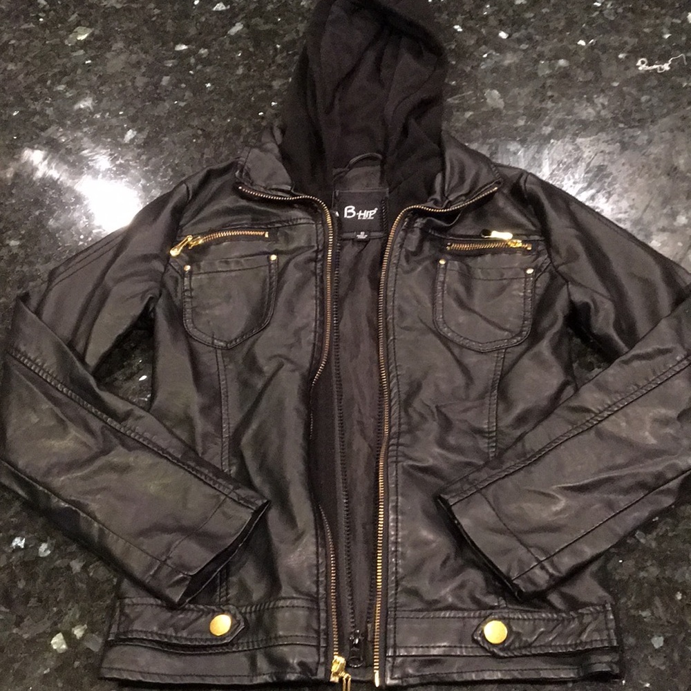 Leather jacket girls size 10 from B-Hip by Me Jane
