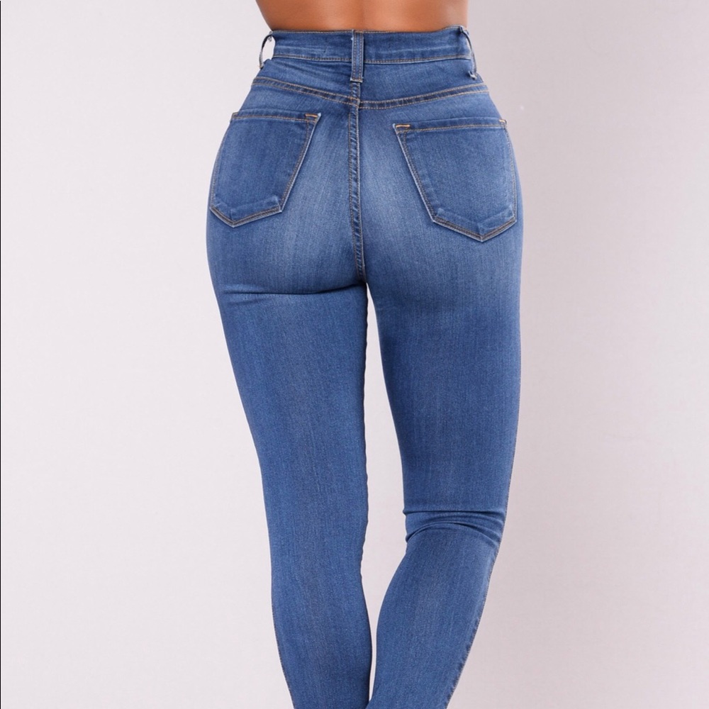 Fashion nova classic high waist skinny jeans