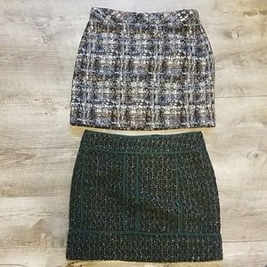 Tweed J Crew skirts