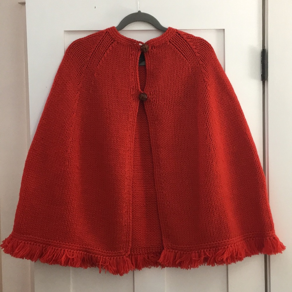 Lucky brand wool cape M
