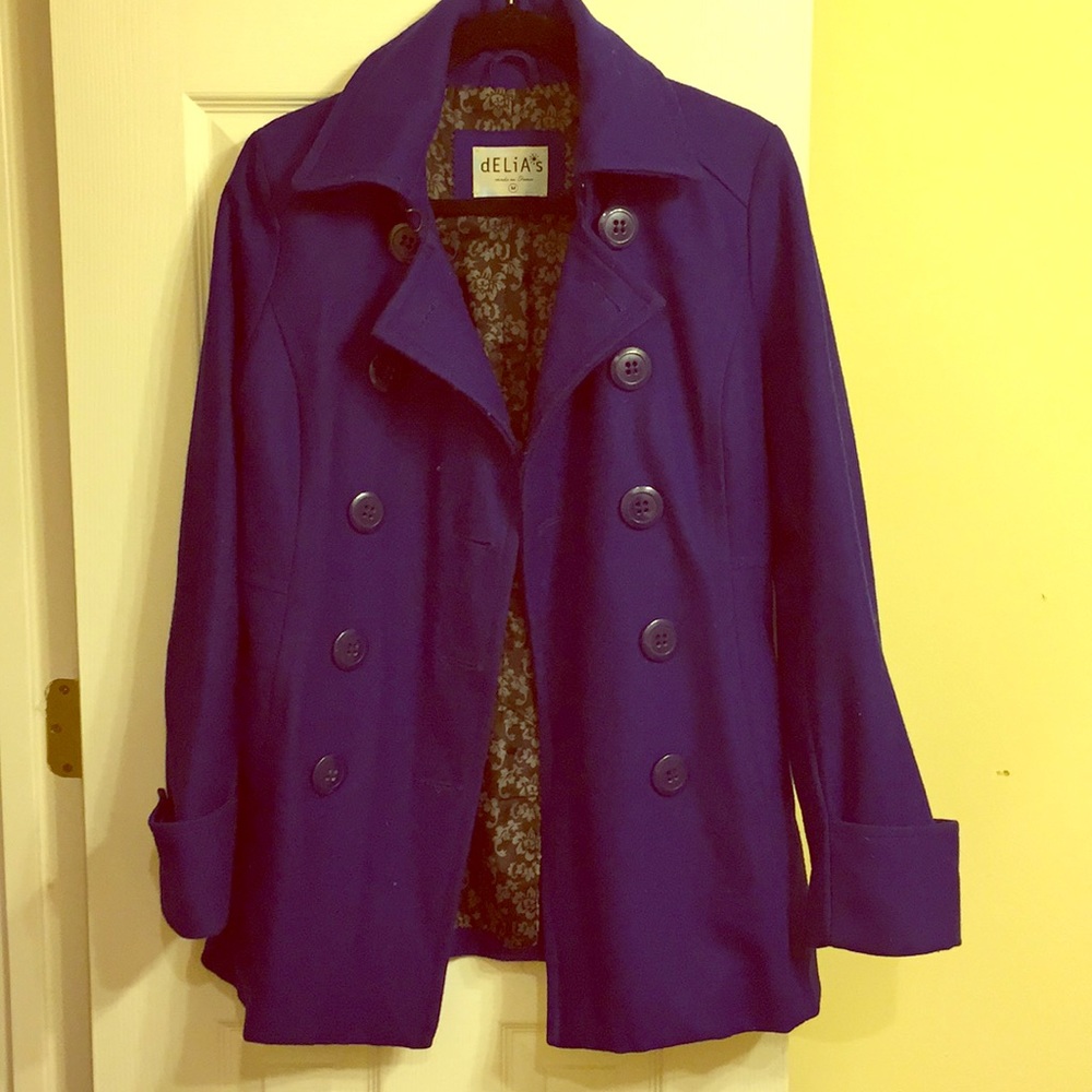 Royal Blue Peacoat!