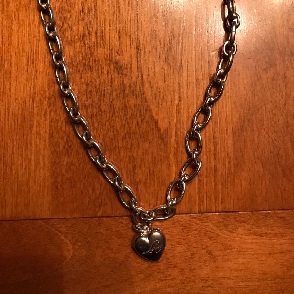 Tiffany Locket necklace and additional "xo" charm