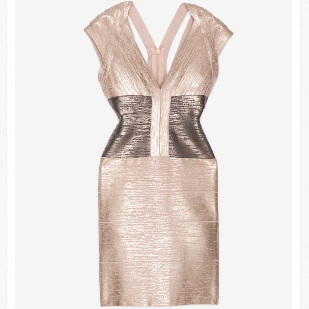 Authentic Herve Leger Dress *WARNING DAMAGED*