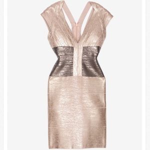 Authentic Herve Leger Dress *WARNING DAMAGED*