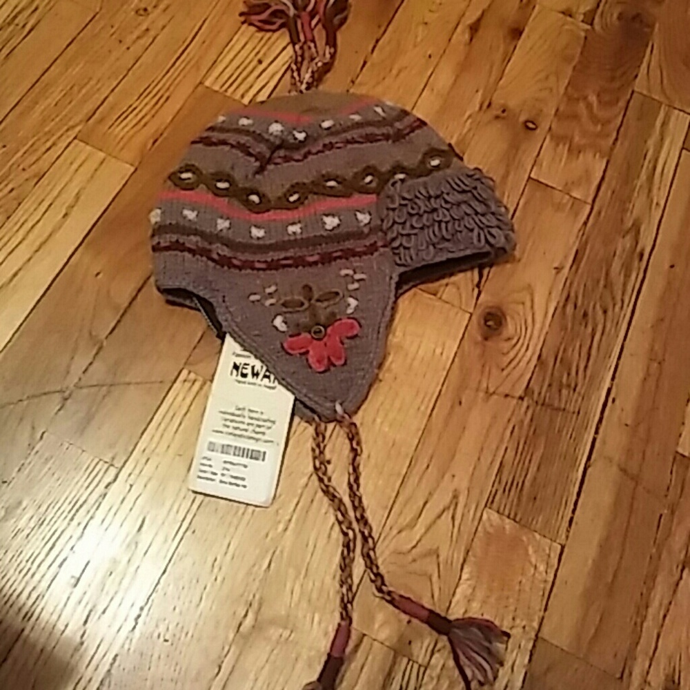 NWT Handmade Newari Wool Beanie - Picture 2 of 6