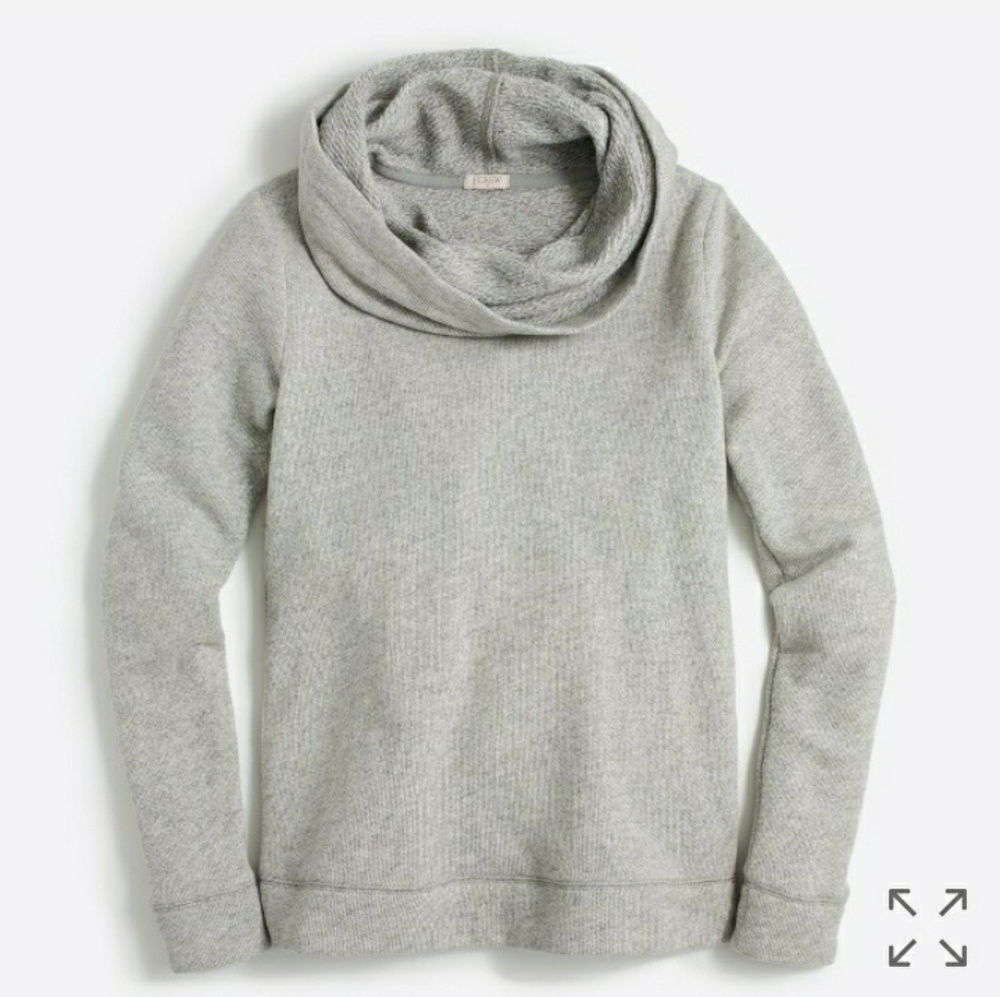 J. Crew funnelneck sweater