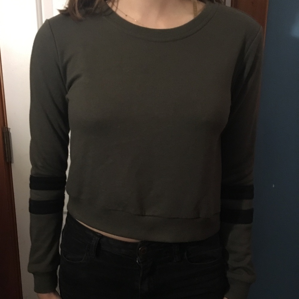 forever 21 crop sweater