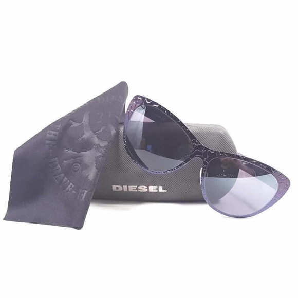 DIESEL DL0011/S Sunglasses Color 83Z Purple