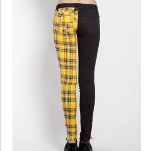 split personality jeans