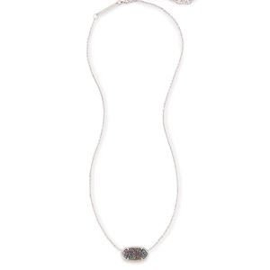 Kendra Scott Elisa Necklace in Multicolor Drusy
