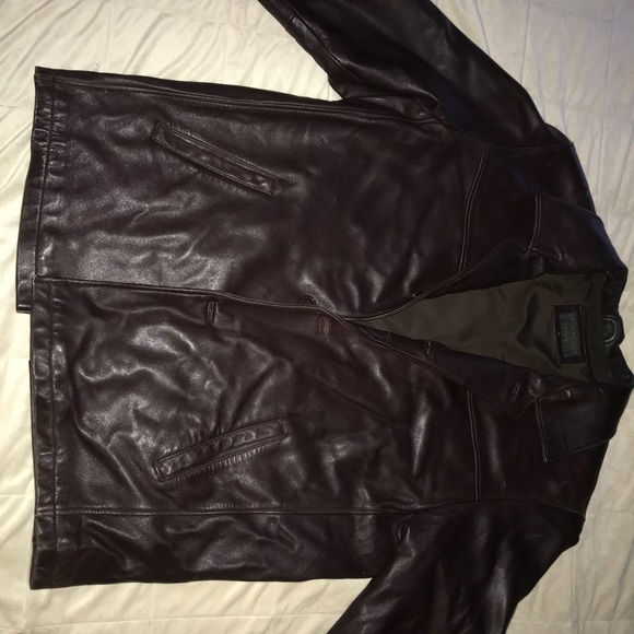 canada Jackets & Coats Mens Brown Leather Jacket Poshmark